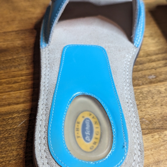 Dr.Scholl’s In The Clear Turquoise Casual Slide Sandal - Picture 3 of 9